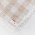 Knit Checkered Blanket