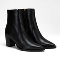 Loyal West POINTED LEATHER BOOTIES