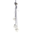 Silver & Frost Pine Cones Ornament