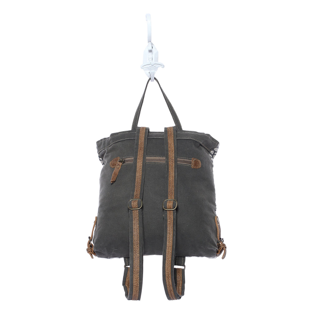 Honey Bee Print Backpack Bag