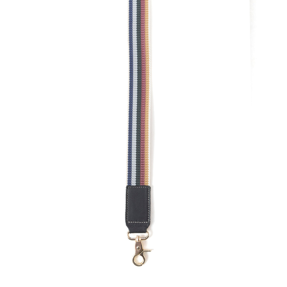 Millingston Canvas Accessory Strap In Dark Blue
