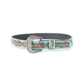 Jenson Hill Kid's Belt In Turquoise