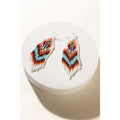 Feather Canyon Beaded Earrings
