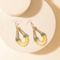 Myra Dawn Dust Drop Earrings in Yellow Glow