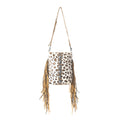 Ornamental  Leather & Hairon Bag