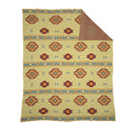 Paint Flower Meadow Throw In Yellow