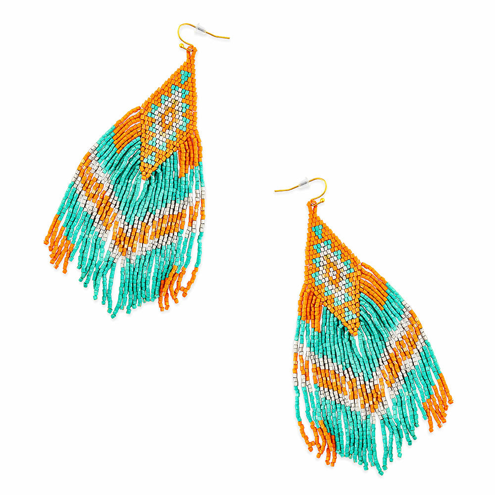 Sunset Mesa Beaded Earrings