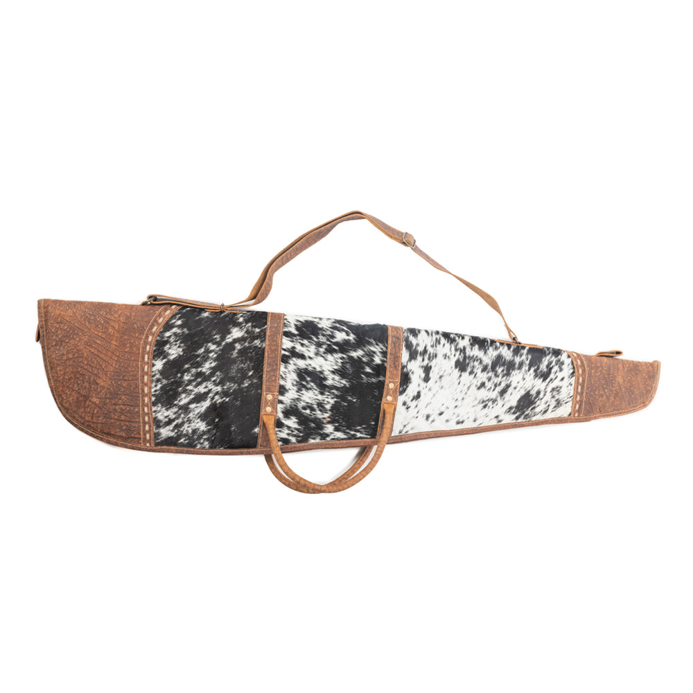 Wildhorn Hunter Leather Rifle Case in Smoky Hide