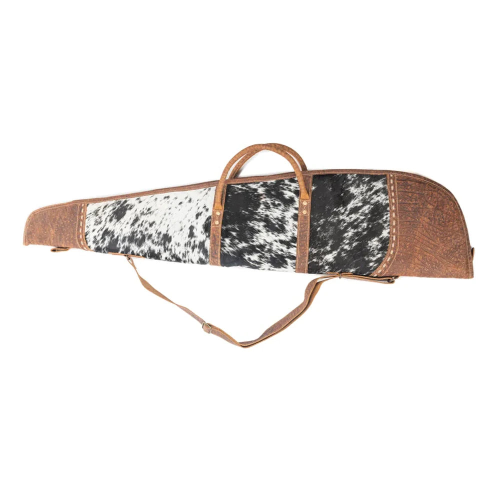 Wildhorn Hunter Leather Rifle Case in Smoky Hide